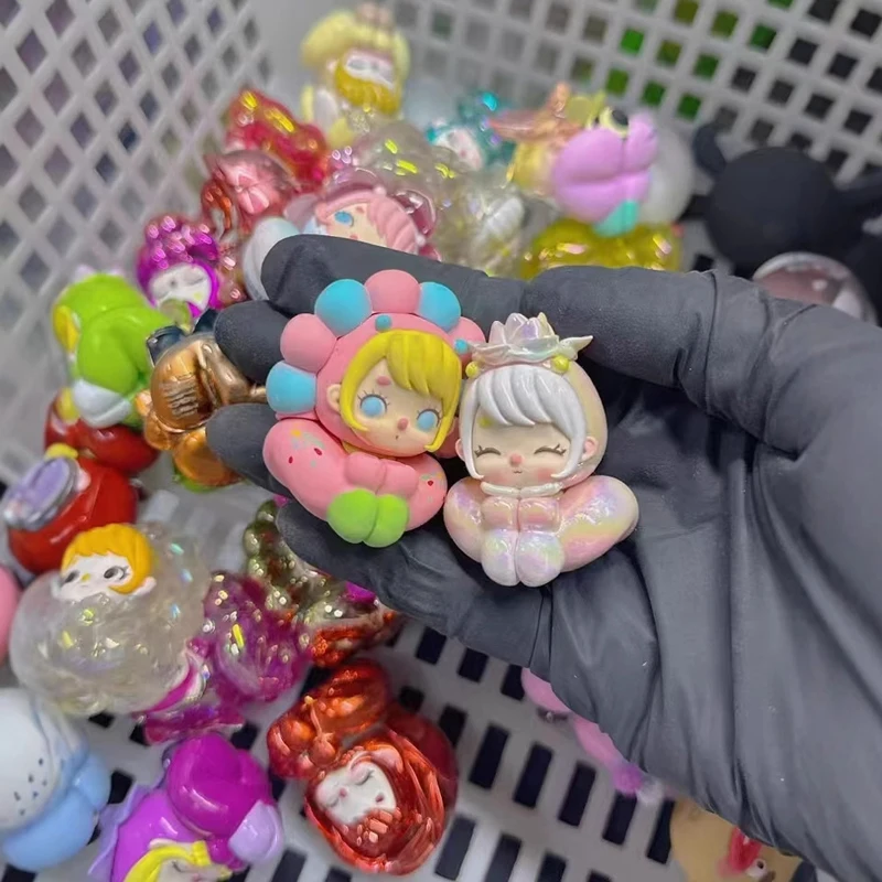 Fábrica solta estoque fruitman vegetal menina boneca galvaniza glitter sólido figura modelo raro limitado coletar brinquedo presente para adulto