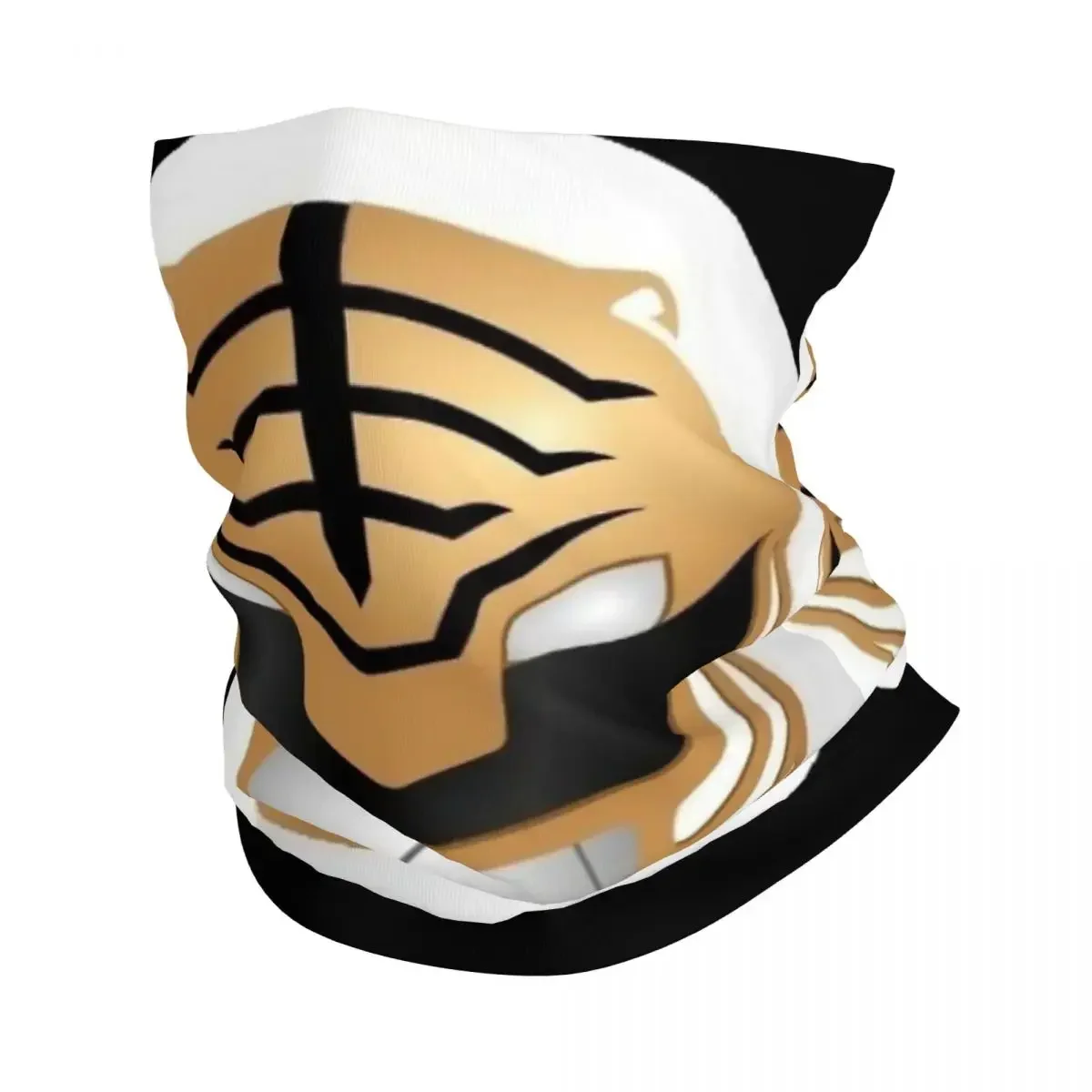 Mighty Morphin Power Ranger - White Bandana Neck Gaiter Printed Mask Scarf Warm Headband Riding For Men Women Adult Washable