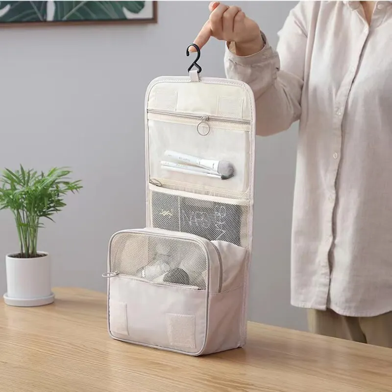 Borse per il trucco da donna di alta qualità borsa per cosmetici da viaggio Organizer per articoli da toeletta borsa per il lavaggio del bagno da