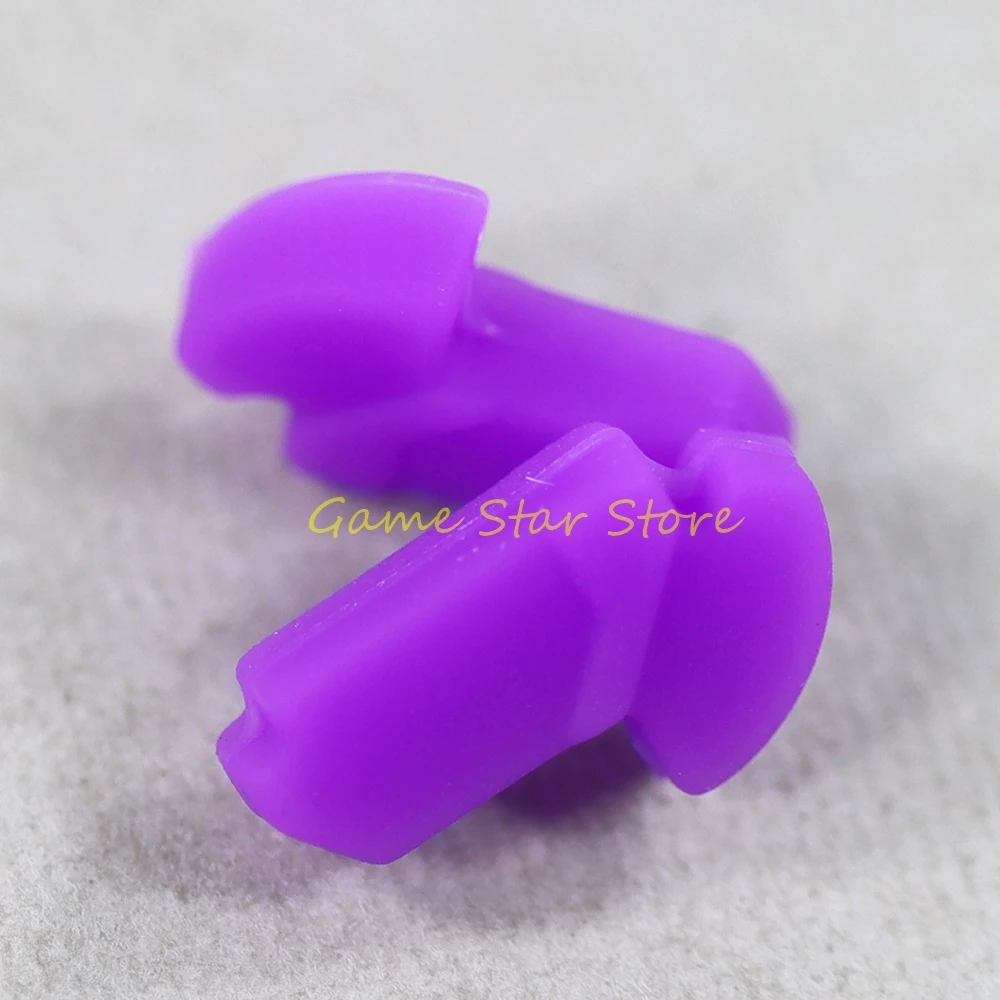 2pcs=1pair Replacement For Nintendo Switch OLED Game Console Anti-slip Rubber Feet Pad Accessories