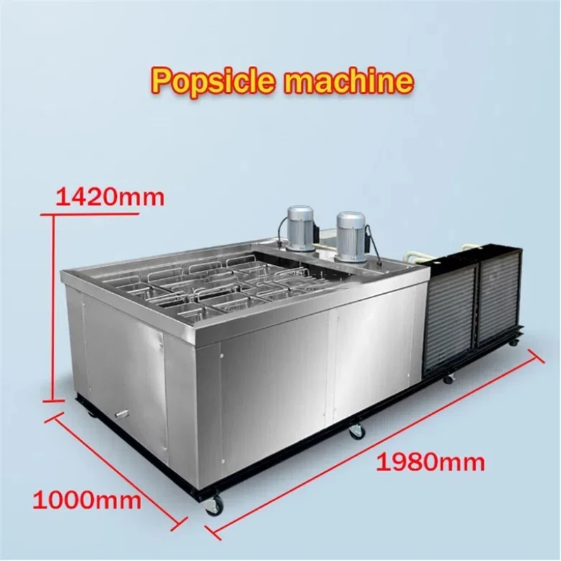 1 2 3 4 5 6 8 10 12 Mold basket style ataforma finamac fruit popsicle ice cream machine/ice lolly making machine/ice pop machine