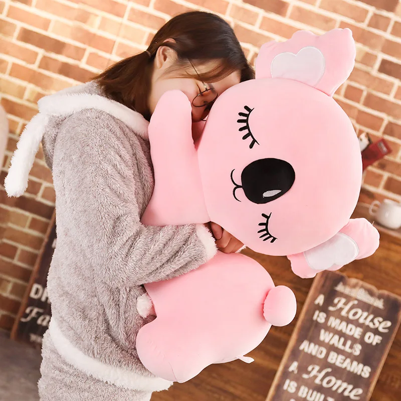 New Simulation Koala Plush Toy Soft Cartoon Animal Koala Kawaii Stuffed Doll Bed Sofa Nap Pillow Home Decor for Kids Friend Gift