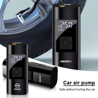 Car Tire Inflator Smart Digital Inflatable Pump for Nissan NISMO R34 R35 GTR Badge XTrail Xterra Qashqai Elgrand Juke Patrol J10