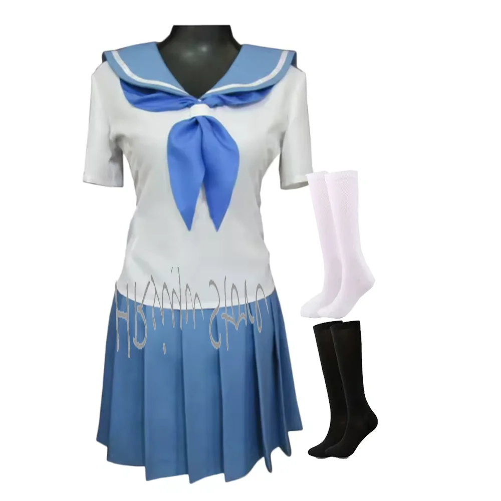 

Аниме-костюм для косплея Mankanshoku Mako по индивидуальному заказу - костюм моряка (топы и платье)