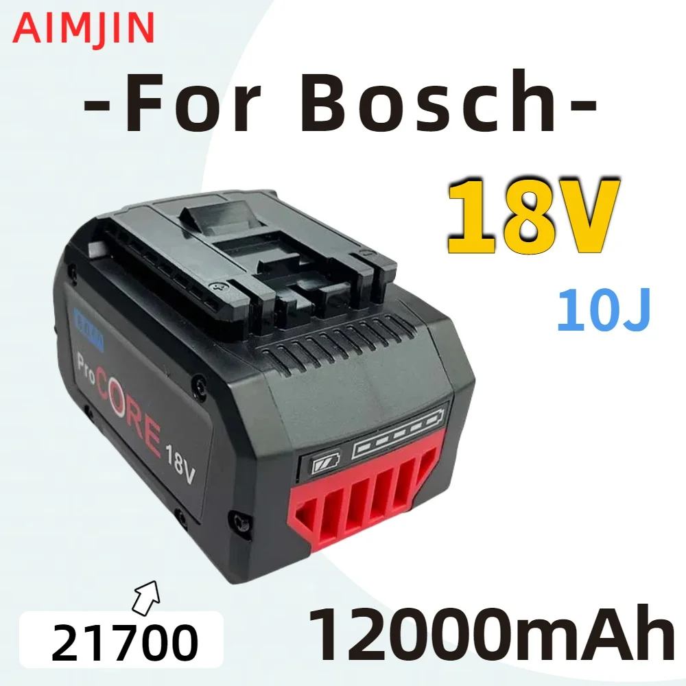 

18V 12.0Ah 21700 Cell ProCORE Replacement Battery,for Bosch Professional Cordless Tools BAT609 BAT618 GBA18V8