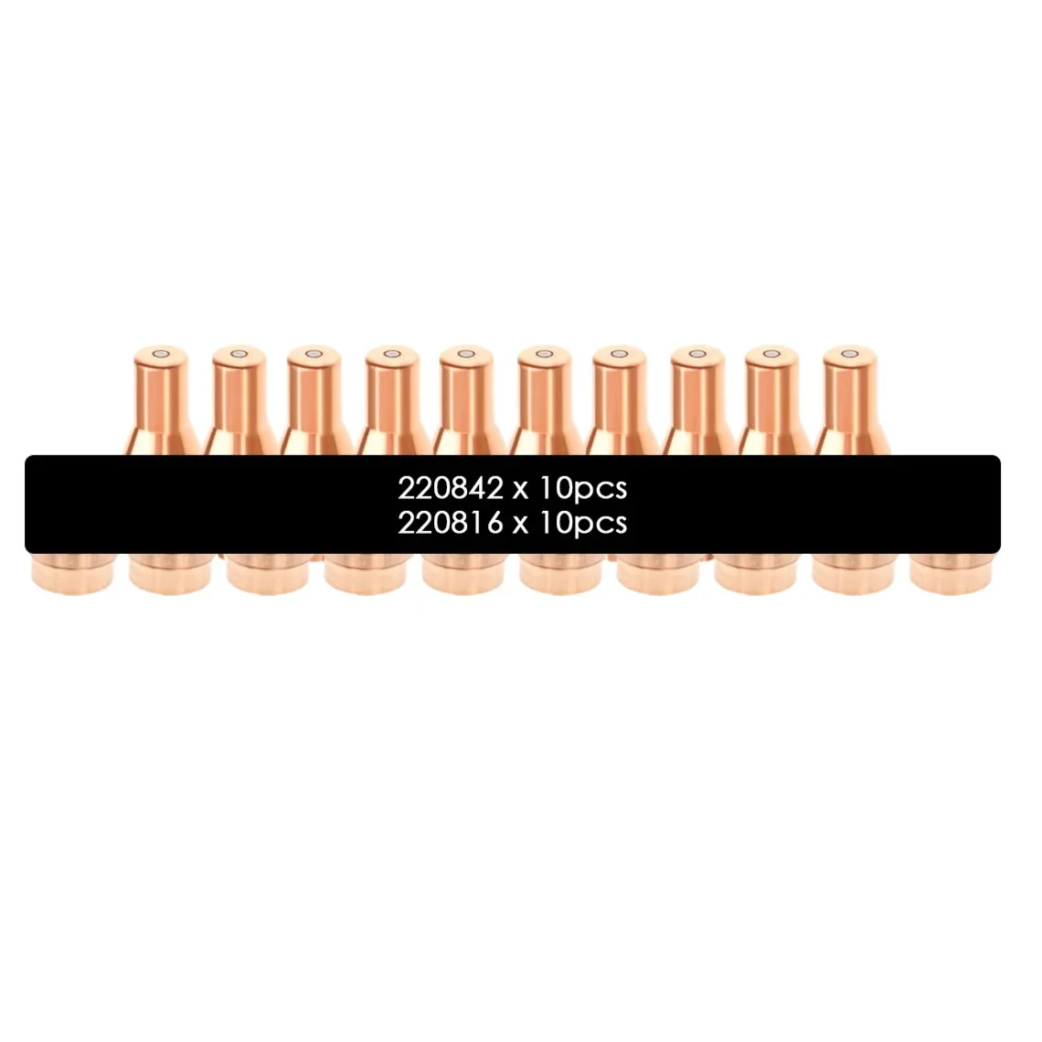 220842 Electrode and Nozzle 220819,220816 220990,220941,220930 for PMX65 85 105 Plasma Torch Consumables PK/20 (on Selection)