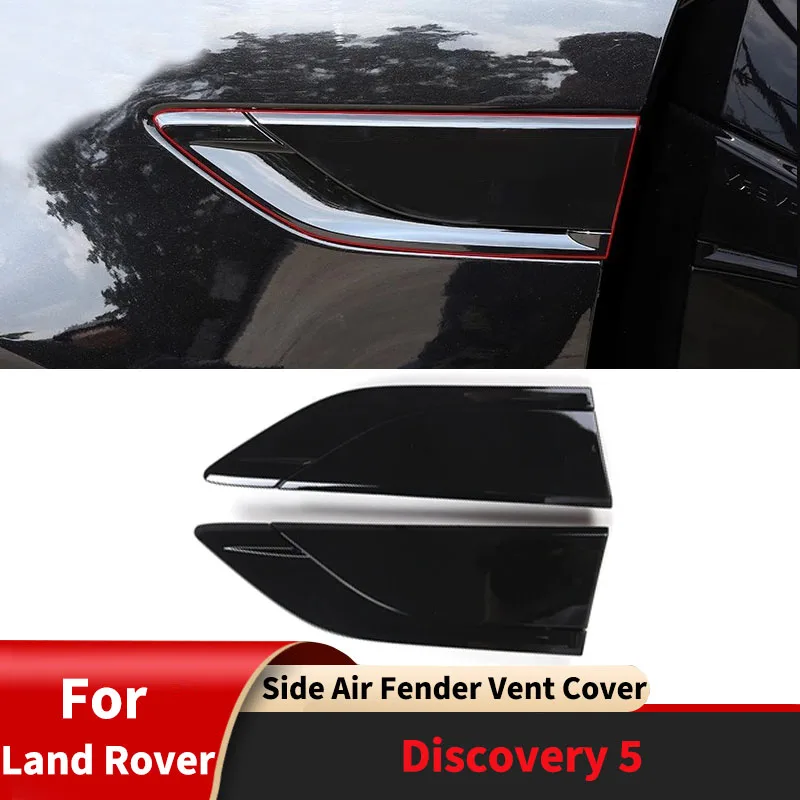 

2Pcs for Land Rover Discovery 5 Car Side Air Fender Vent Cover Trim Splitter Air Vent Guard Board Accessories Styling Mouldings