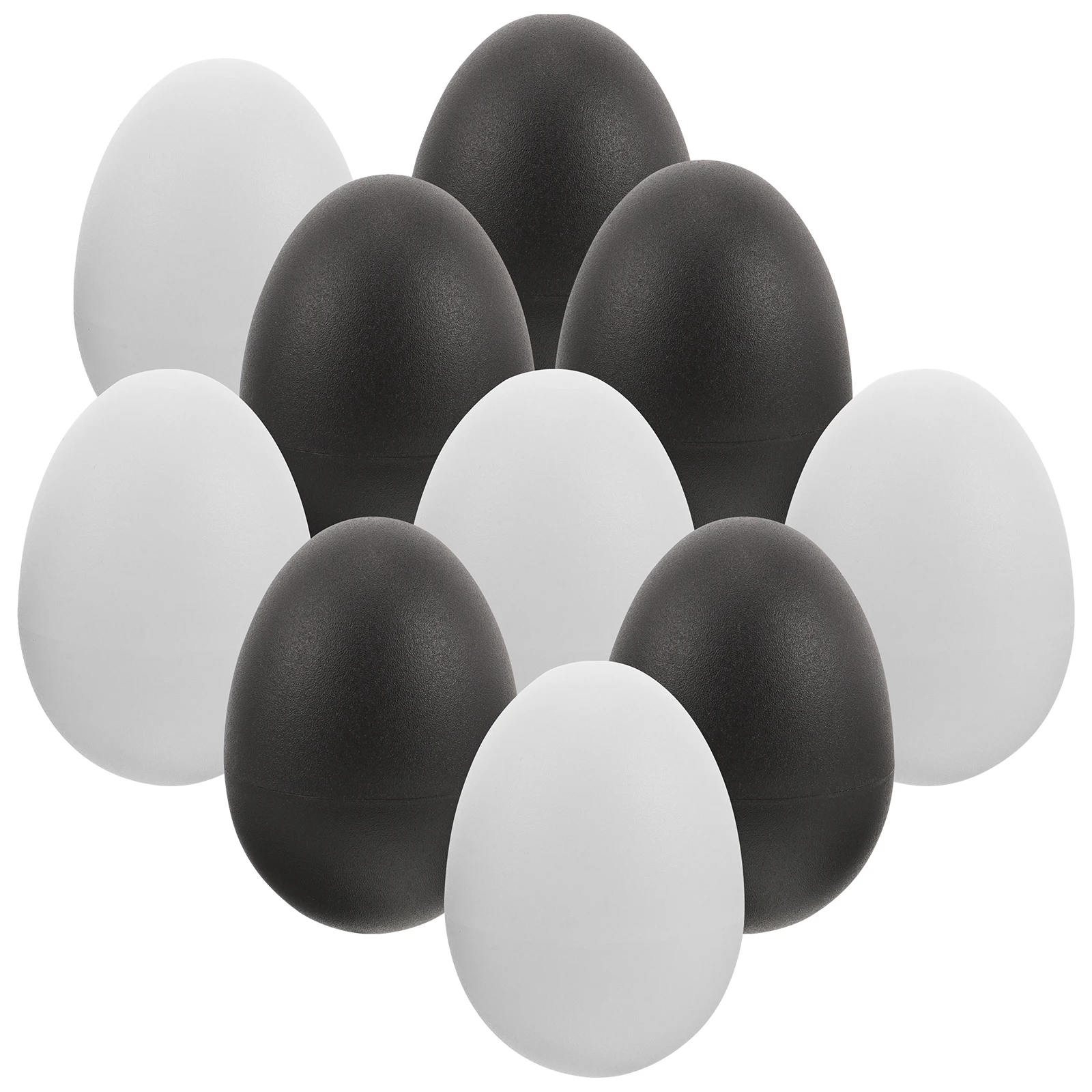 

10pcs Eggs Kids Toys Instruments Musical Egg Percussion Child Musical Egg Toy White