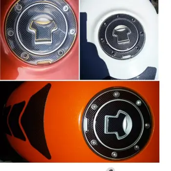 碳纖維燃油箱蓋貼紙,適用於摩托車,通用型,適用於本田、鈴木、川崎、雅馬哈等車型。 6 最佳銷售 燃油貼紙 - №1