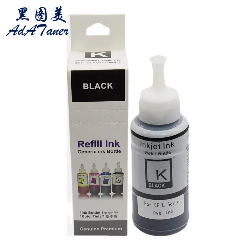 673 T673 Water Based Refill Inkjet Ink For Epson L565 L800 L805 L810 L850 L1800 L3150 Printer T6731 T6732 T6733 T6734 6735 T6736