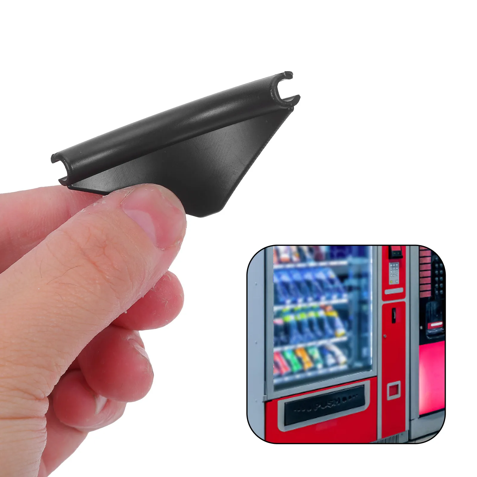 15Pcs Plastic Vending Machine Spring Pusher Replacement Anti Static Plastic For Office Manager Spiral Coil Pushers