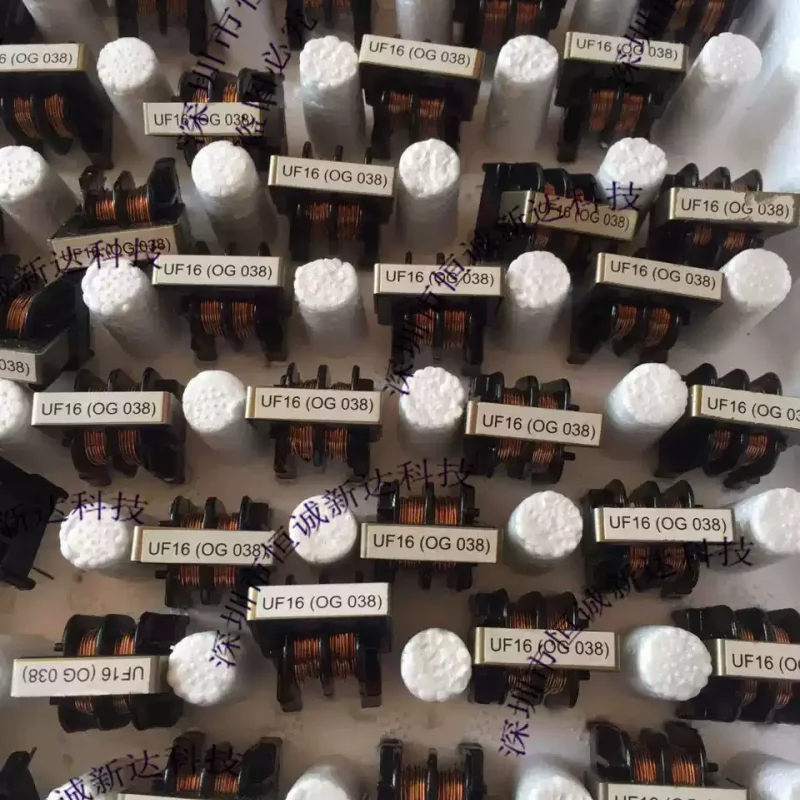 30-100pcs UF16 LFU16 UU16 10x13mm common mode inductor choke coil filter 10MH5MH30MH