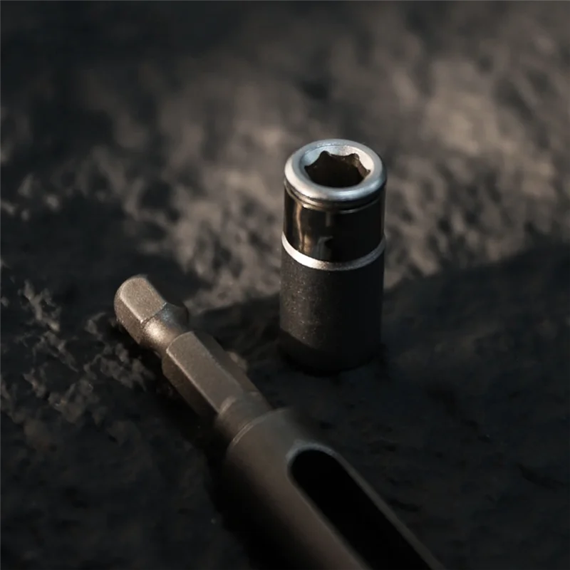 ABWZ-Nut Driver Quick-Change Hex Shank Slotted Drill Bit Socket Wrench Tool Socket Adapter