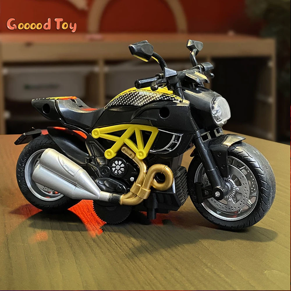 

1:14 Scale Models Motorcycle Toys Simulation Alloy Car Model with Sound Light Pull Back Toy Car Toys Hobbies Motorcycles Toys