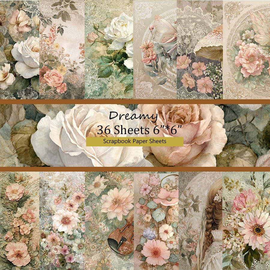 Scrapbook Paper Pack (36 Sheets, 6