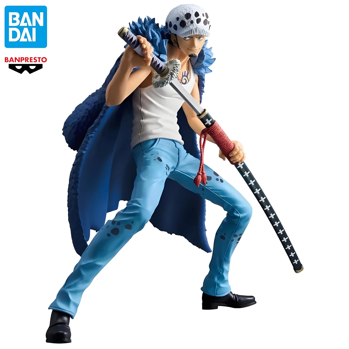 

In Stock Original BANDAI Banpresto One Piece Grandista Trafalgar D. Water Law 2.0 PVC Anime Figure Action Collector Model Toys