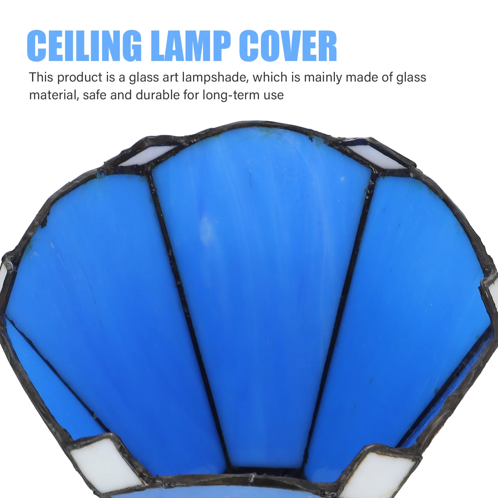 

Стеклянный художественный абажур, стильный прочный стеклянный абажур, крышка для внутреннего освещения, крышка настольного торшера, защитный светильник, аксессуар