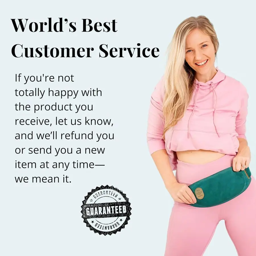 

Period Heating Pad for Cramps - Thinnest Wearable Heating Pad for Feminine Care - Unnoticeable Under Clothes - Be