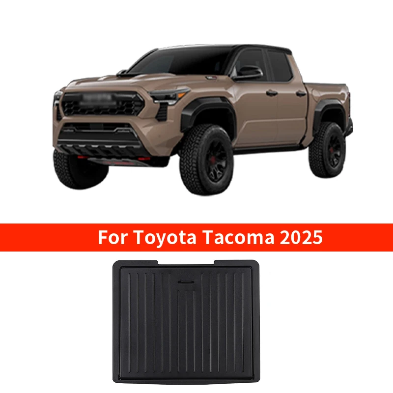 

Center Console Hidden Tray Organizer For Toyota Tacoma 2024+ ABS Material Armrest Storage Box Interior Upgrade Car Accessories