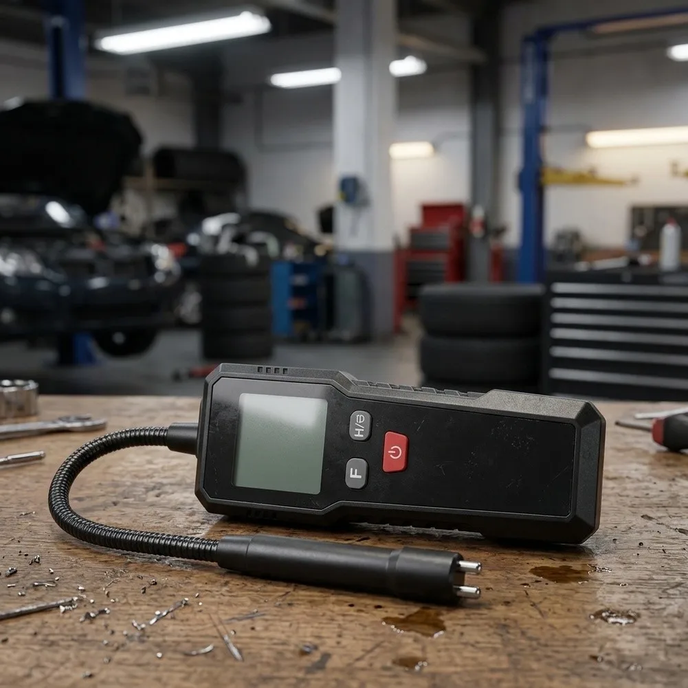HT608 Portable Concentration Analyzer Detecting Methane and Gases with Buzzer and Display Alarm for Field Use HT608