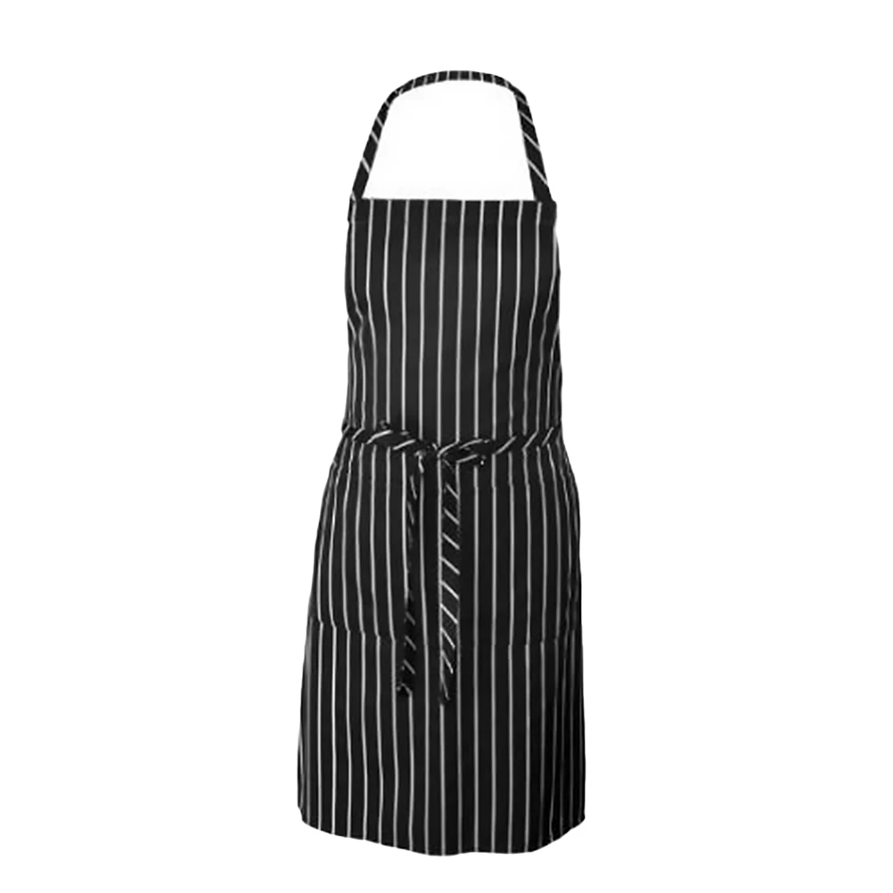 

1PC Polyester Chef Apron Elegant Cooking Apron Trendy Kitchen Work Apron Protective Apparel