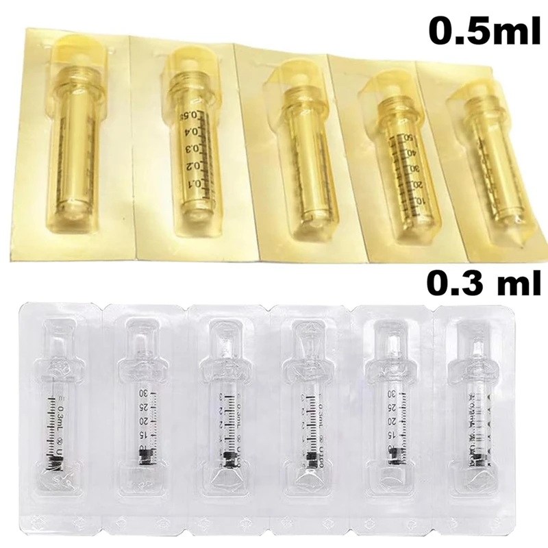 Bico de ampola vazio - descartável, embalado individualmente (10 unidades) - A58E