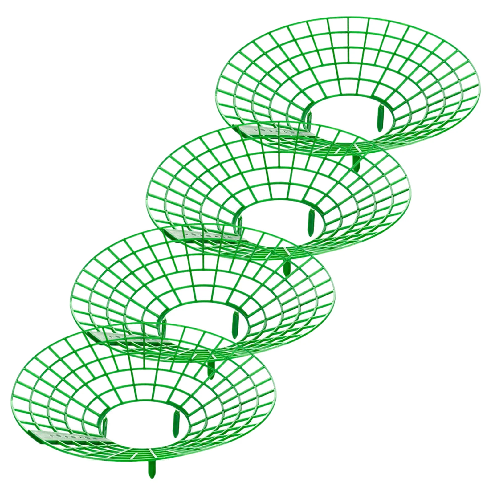 

4Pcs Strawberry Planting Racks Vertical Support Frame for Healthy Growth Easy Harvesting 12inch Space Saving Design Enhanced