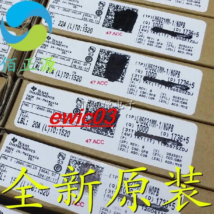 

10pieces Original stock LM5021MM-1/NOPB LM5021MM-1 PWM VSSOP8