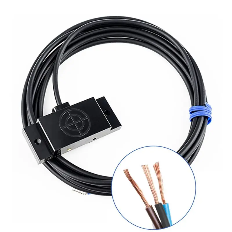 【RECOMENDAR】Adjustable Sensing Distance 10Mm E2K Series Capacitive Switch Proximity Sensor Matrix 10-30V DC 3-Wire NPN PNP