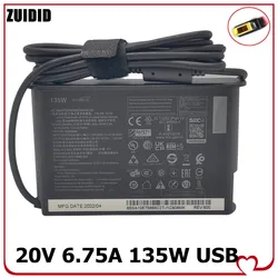 135W 20V 6.75A USB ADL135SCC3A Laptop AC Charger ADL135SCC2A Adapter For Lenovo X1 S5 ADL135SDC3A ADL135SLC3A Power Suply