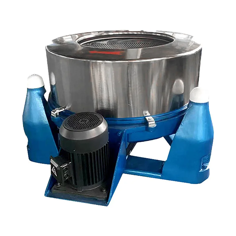 

Food degreasing and drying three-legged all-steel centrifugal dehydrator