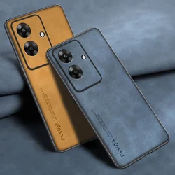 For Realme Note 60 Case Luxury PU Leather Phone Case For Realme Narzo N61 Note60 Back Cover Silicone Shockproof Full Protection