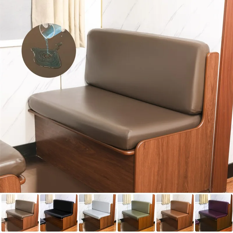 1/2sets PU Leder RV Dinette Sitzbezüge Wasserdicht Armlos Sofa Schonbezug Elastische Outdoor Camper Auto Bank abdeckung Schutz