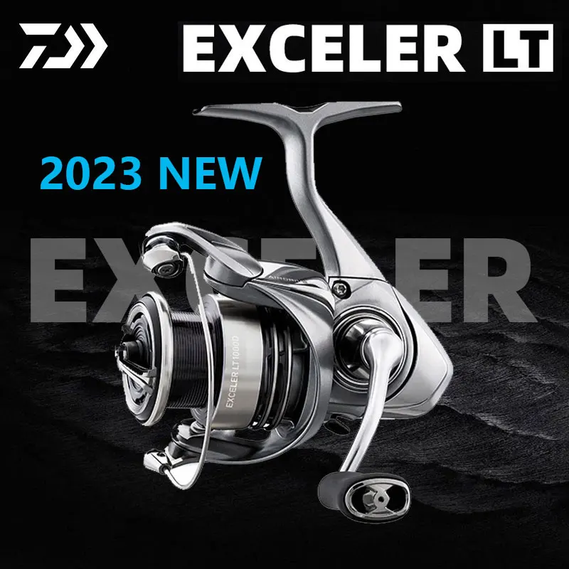 

DAIWA Original 2023 New EXCELER LT Tough Digigear Airdrive Design 1000D-XH/2000D/3000-CXH/4000-XCH/6000D Spinning Fishing Reel