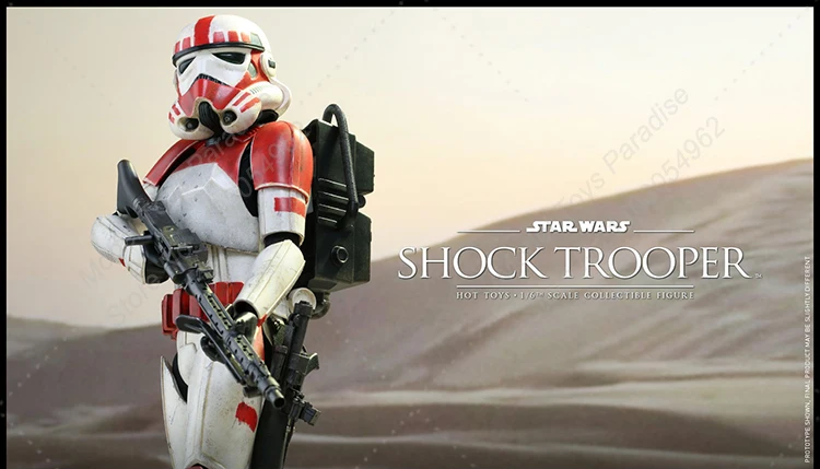 Originale HotToys VGM20 1/6 uomini soldato Star Wars Shock Trooper Set completo 12 pollici Action Figure giocattoli da collezione regali