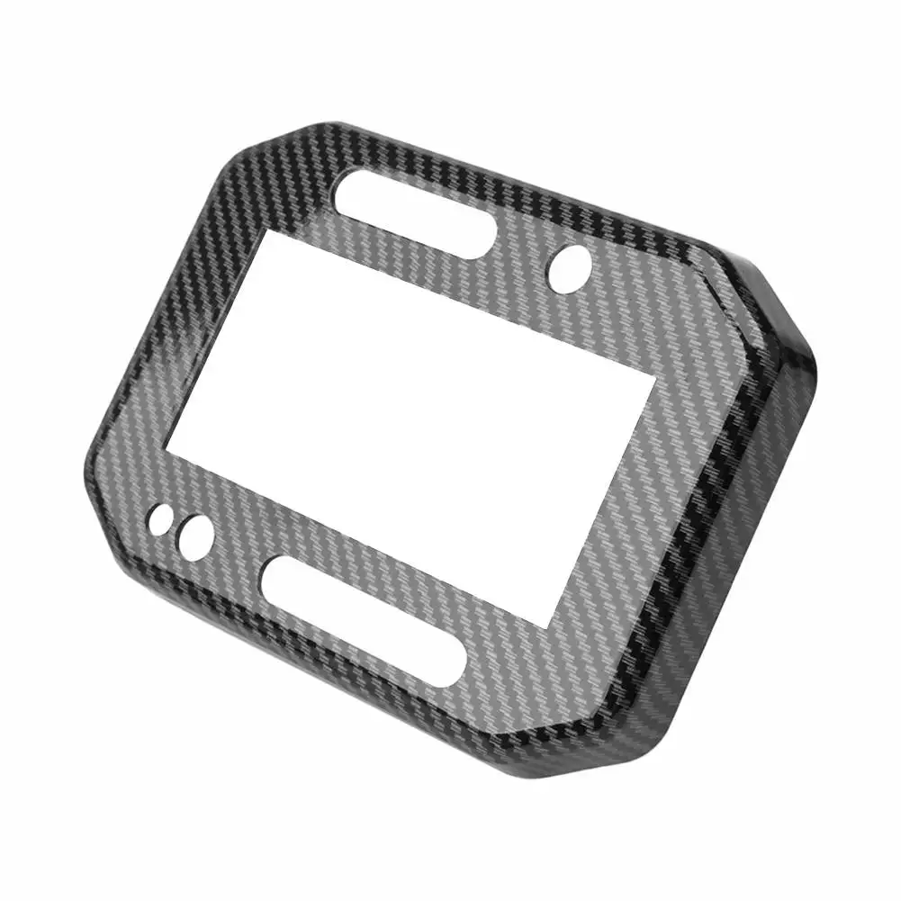 ABS メーターカバー カーボンブラック メーターカバー 計器保護 カーボンファイバー ブラック 簡単取り付け ホンダ ADV160 に適合