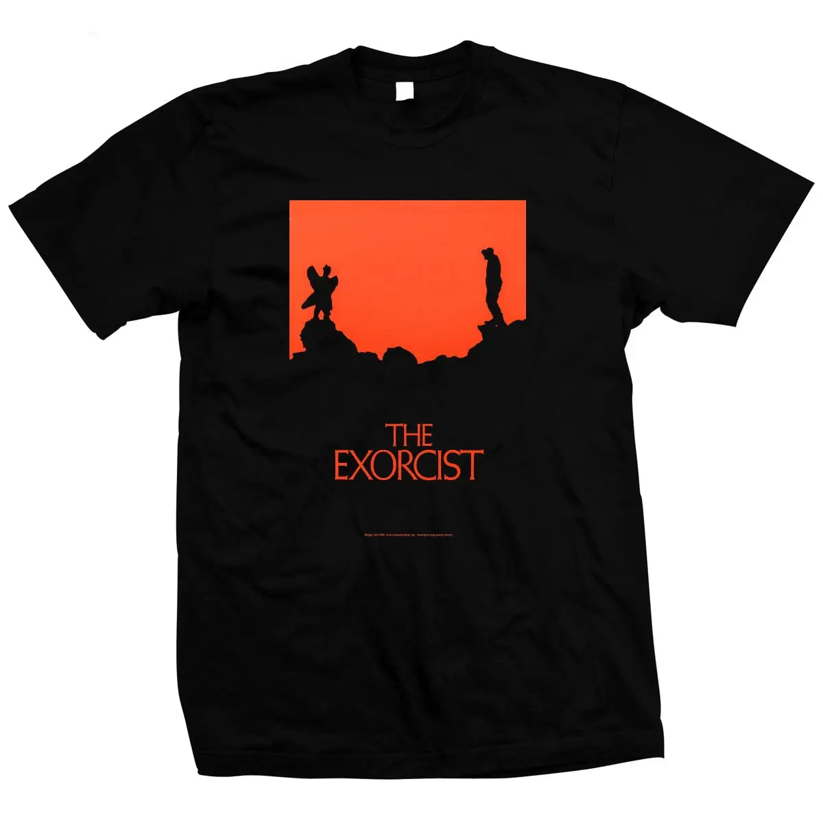 The Exorcist Pazuzu Max von Sydow Pre shrunk hand screened 100 cotton t shirt