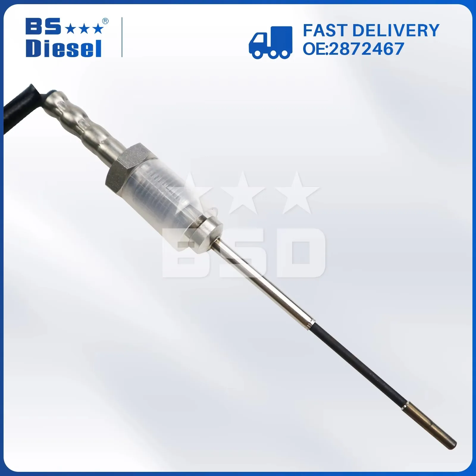 Auto Sensors Exhaust Gas Temperature EGT Sensor 2872467 for Cummins Diesel Engine Parts