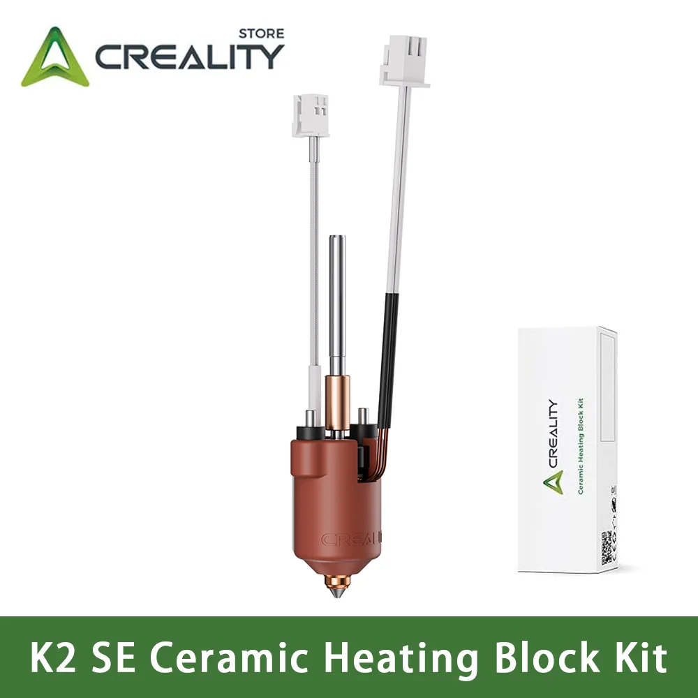 

Creality K2 SE Ceramic Heating Block Kit High Flow Printing 300℃ High Temperature Resistance K2 SE Original 3d Printer Parts