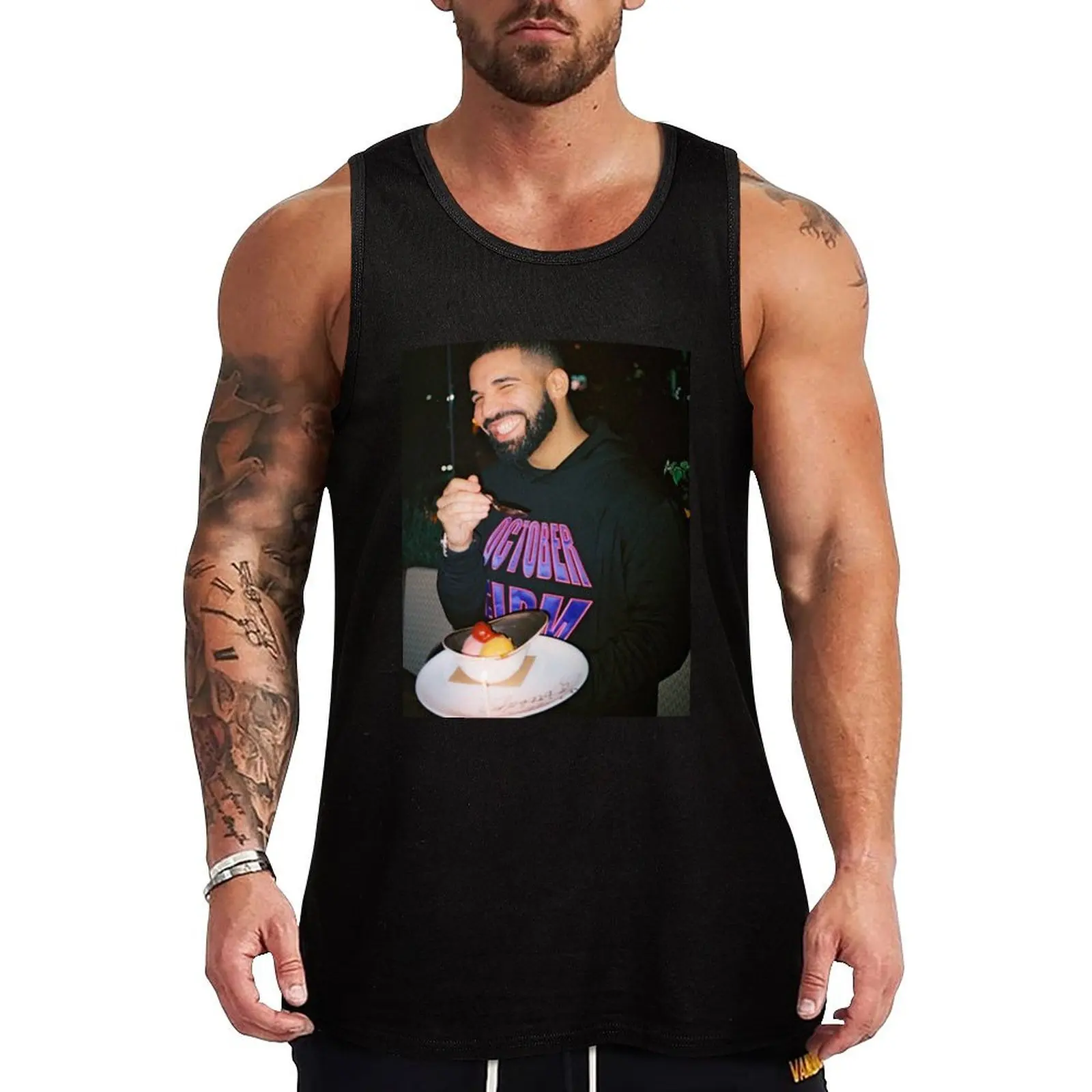 Drake being Drake Tank Top Sweat Resistant Tank Top Moisture Wicking Gym Wear