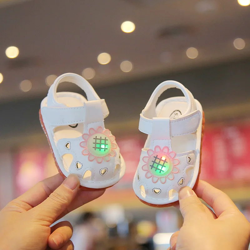 босоножки Sandalias Girl Sandals Summer New Soft Sole Baby Sandals Cute Baby Toddler Shoes Non Slip Kids Shoes Casual Girl Shoes