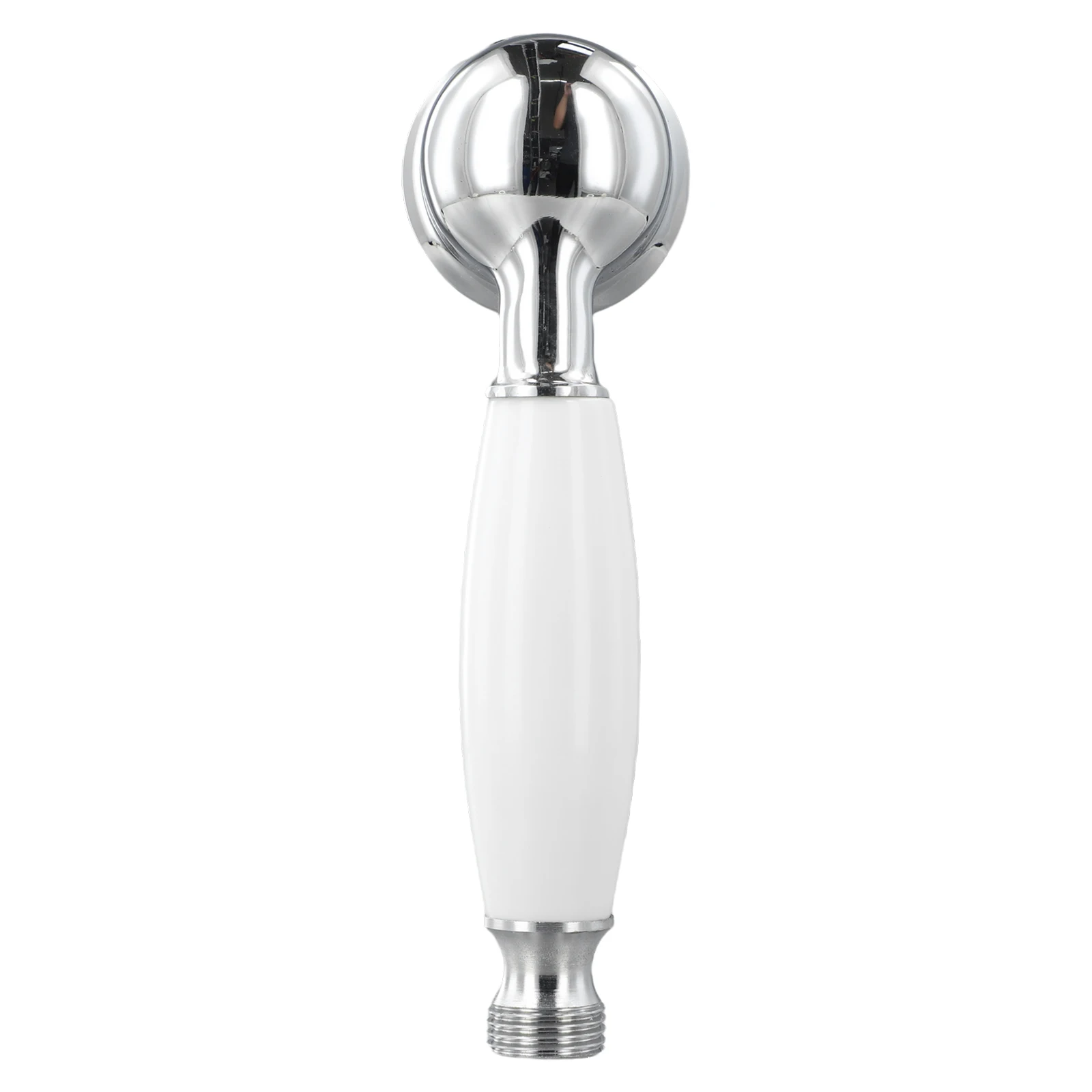 Chrome Handheld Shower Head Replacement with Detachable Design Pressurized for Strong Spray and Water Savings Up to 30 Percent