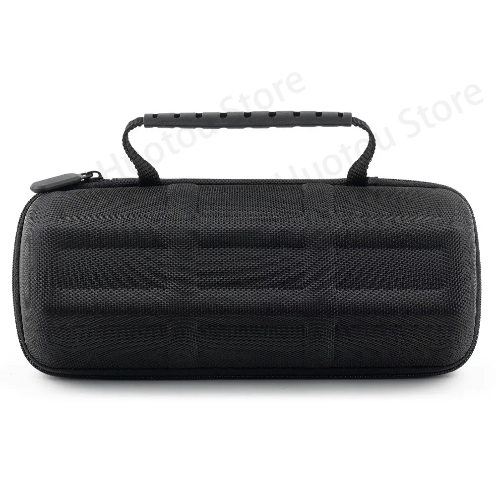 Travel Watch Case for 3 Watches - Durable Nylon Exterior, Secure Clip-On Closure, Elegant Black Display Storage Box