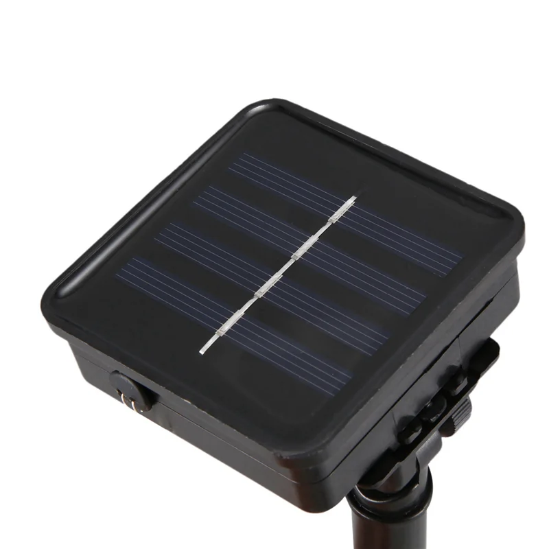 ABUP-6X Solar String Lights, 10M 100LED Outdoor String Lights, Waterproof Decorative String Lights (Warm White)