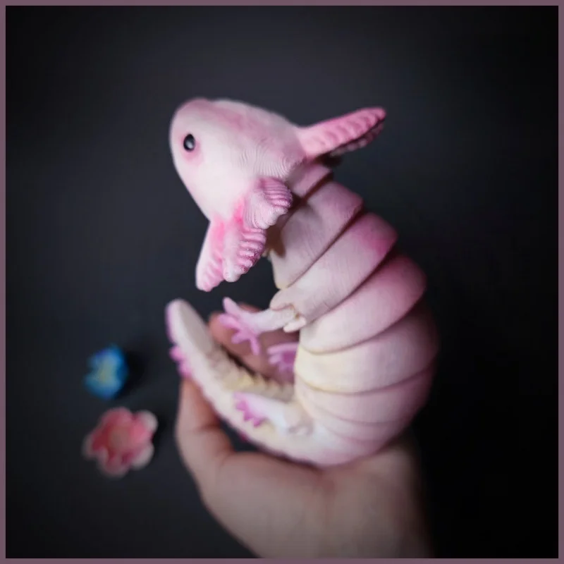

Cute and interesting salamander with movable joints