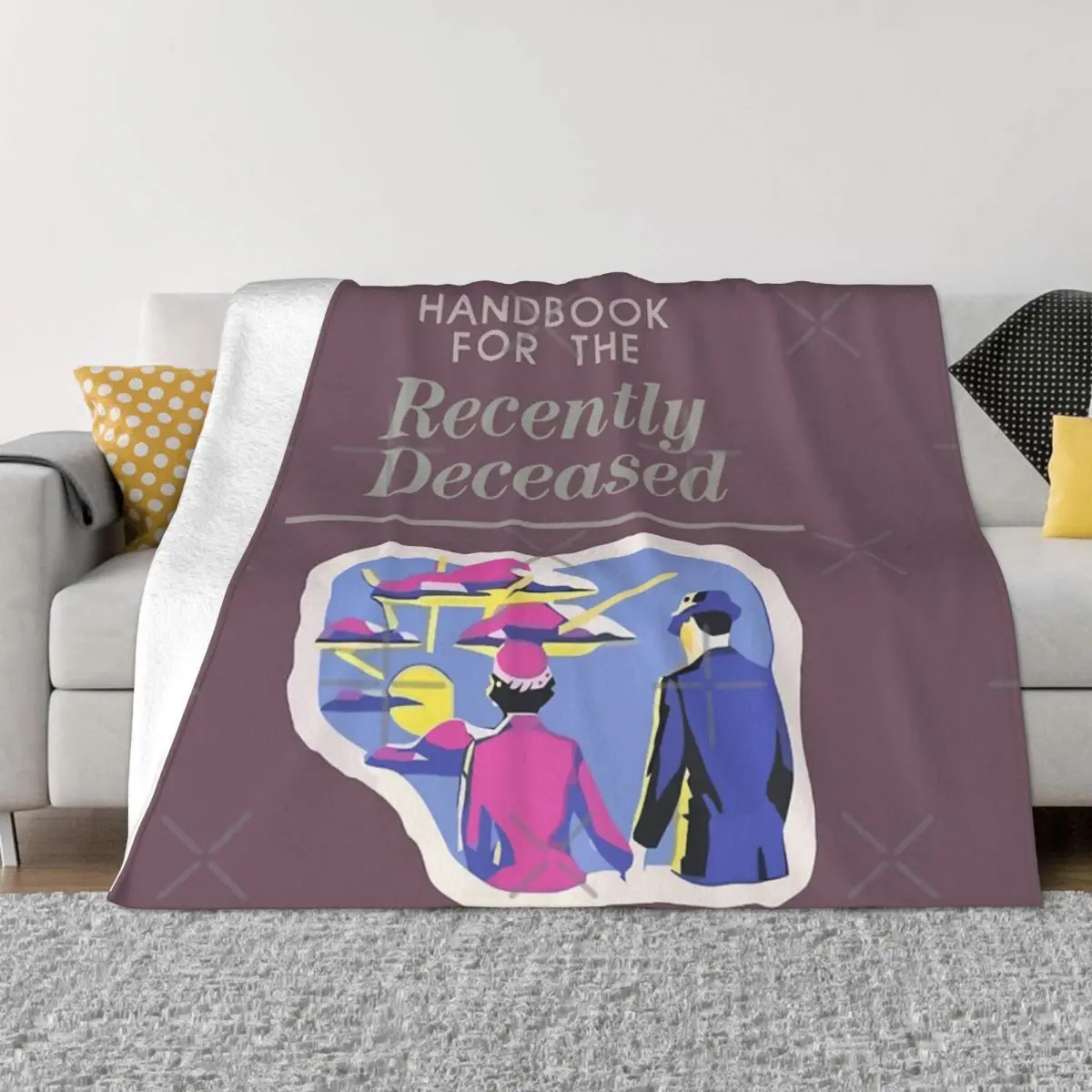 Handbook For The Recently Deceased Home Bedroom Blankets & Throws Blankets And Throws Throw Blanket