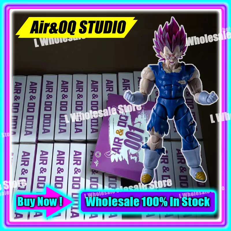 

Air&OQ Studio Dragon Ball Z Ultra Ego Vegeta: Аксессуары для головы, скульптура головы, аниме-фигурка, модель, игрушки для детей, подарки