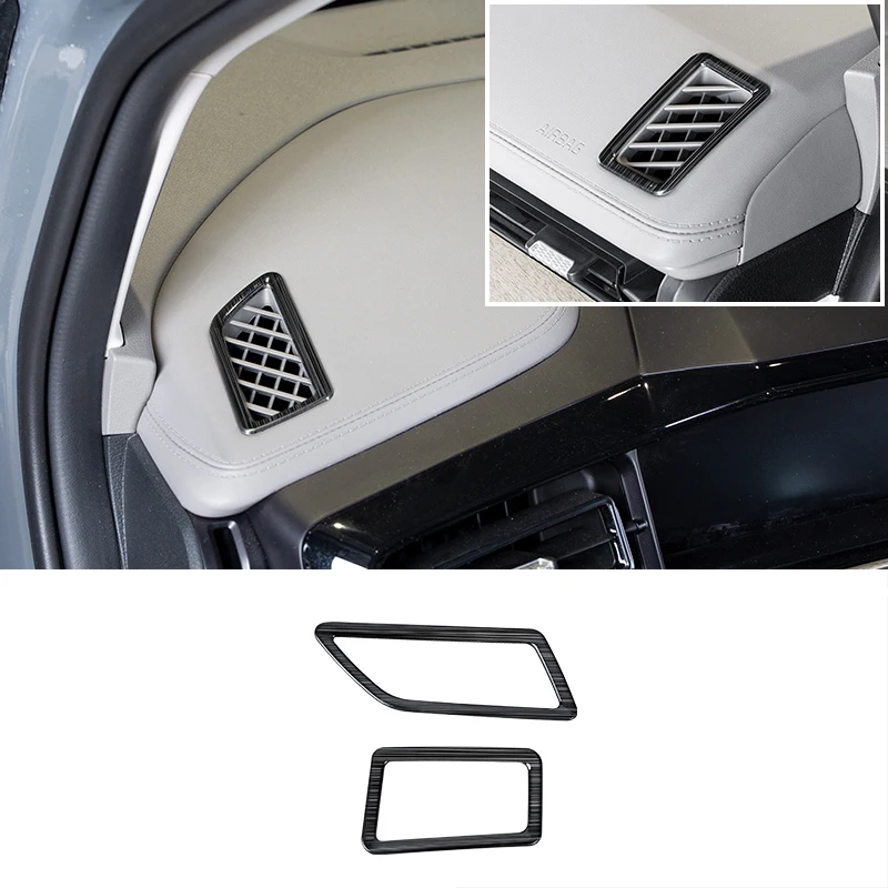 Car Dashboard Side Air Vent Outlet Trims Style for Hyundai Custin Custo 2021 2022 2023 2024 Interior Accessories Modify Kit Auto