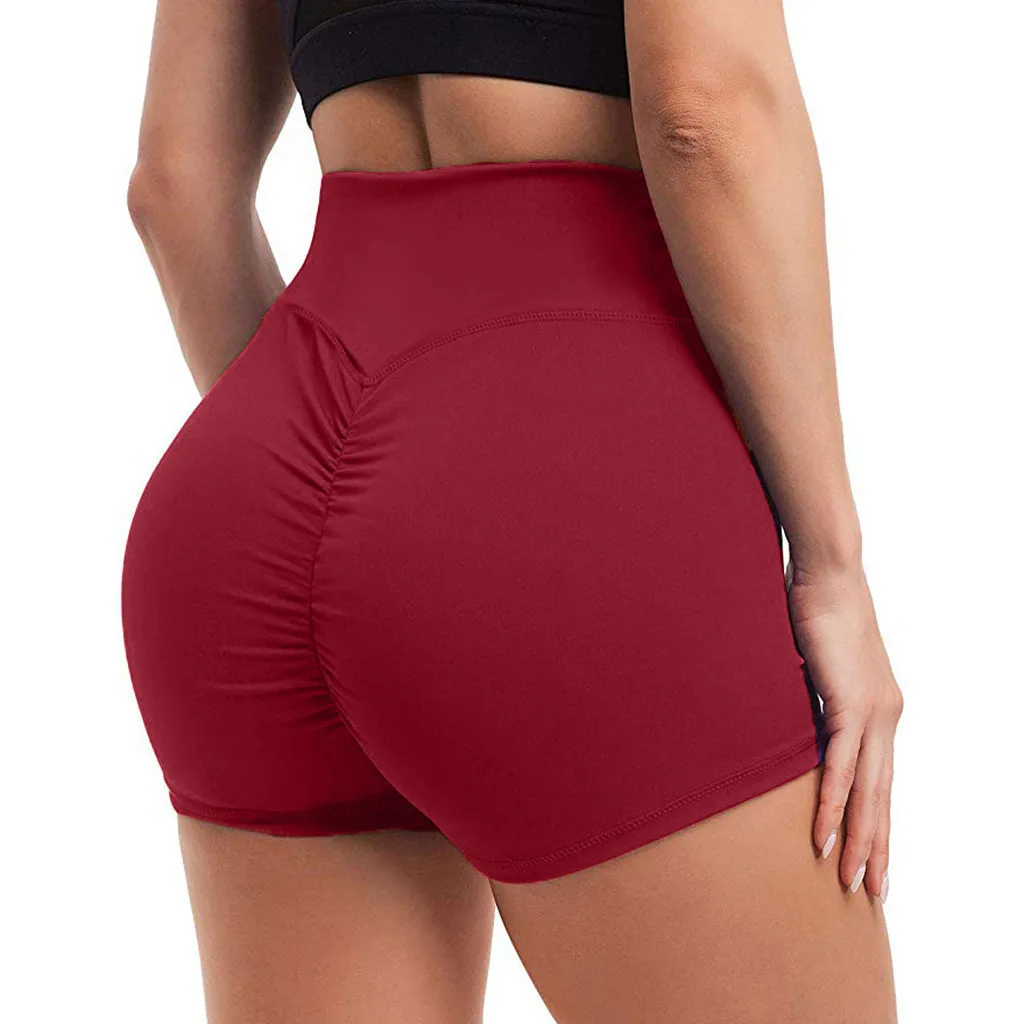 New Women High Waist Honeycomb Yoga Shorts Seamless Workout Elastic Buttocks Sportswear Impact Fitness Leggings gym - Image 5