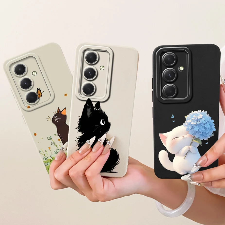 حافظة لهاتف سامسونج جالاكسي S23 FE S23 Plus حافظة جديدة فاخرة مطلية بالحلوى حافظة من السيليكون الناعم لهاتف سامسونج S23 Ultra S 23 S23 + ممتص الصدمات #3